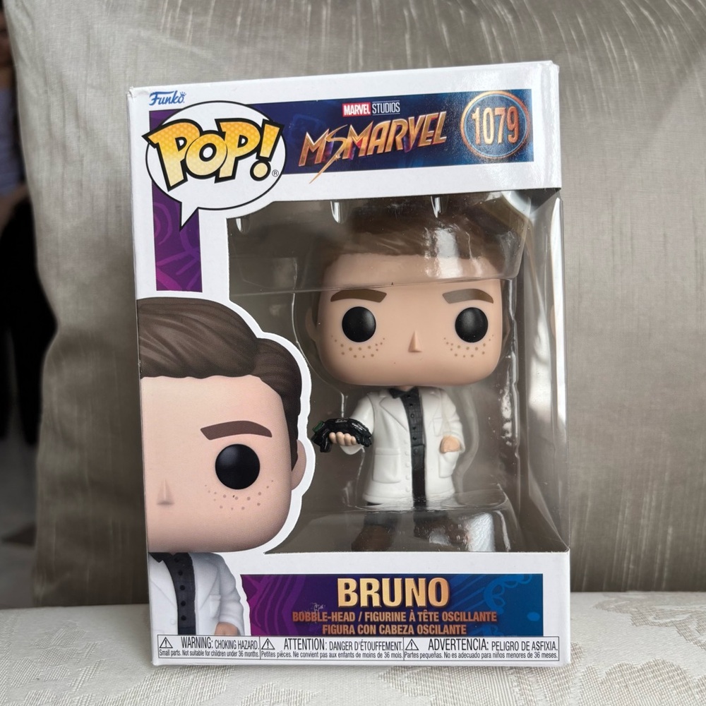 Bruno 1079 POP Funko from Marvel: Ms. Marvel